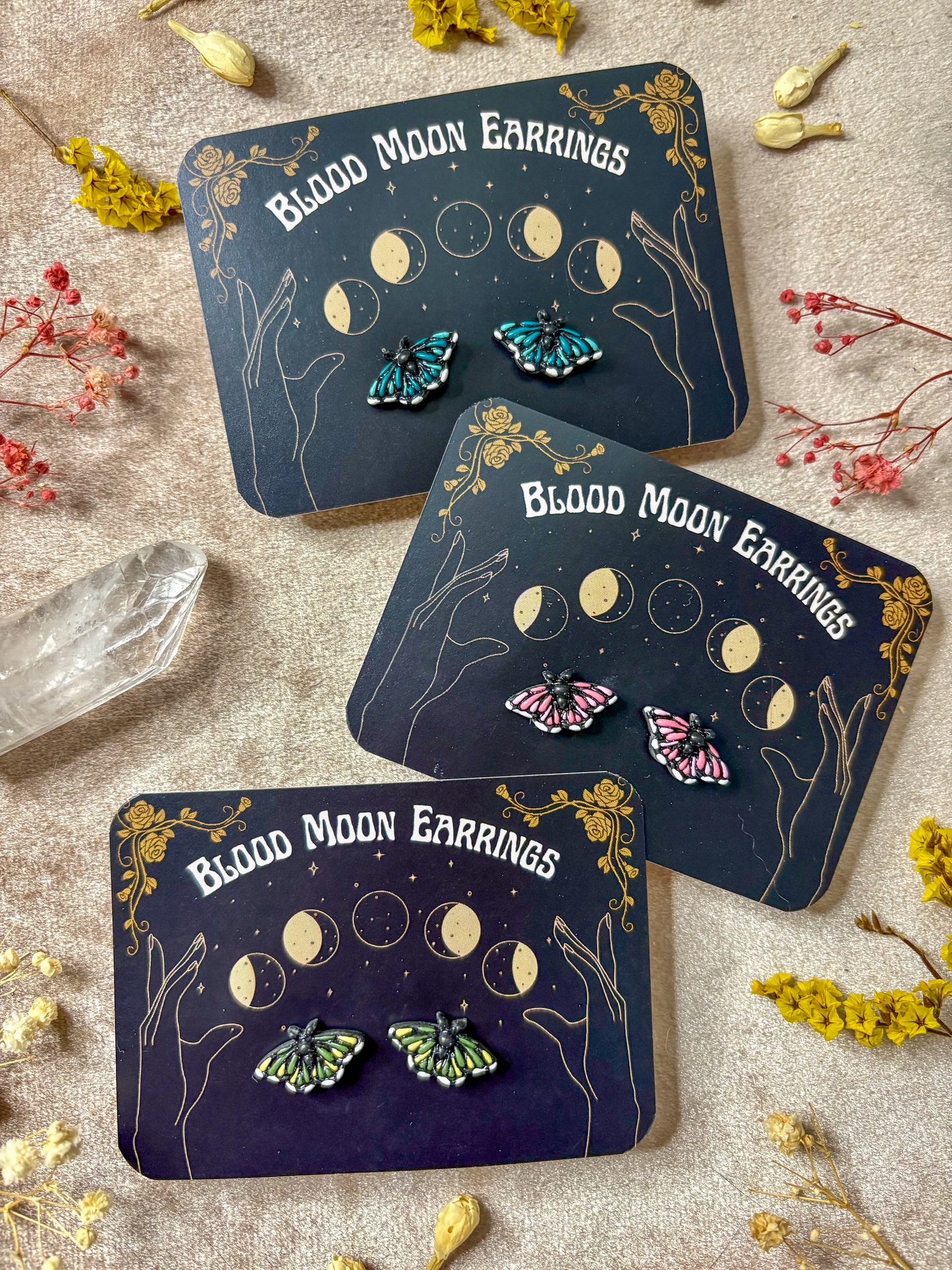 Mini Butterfly Stud Earrings (Spring Edition)