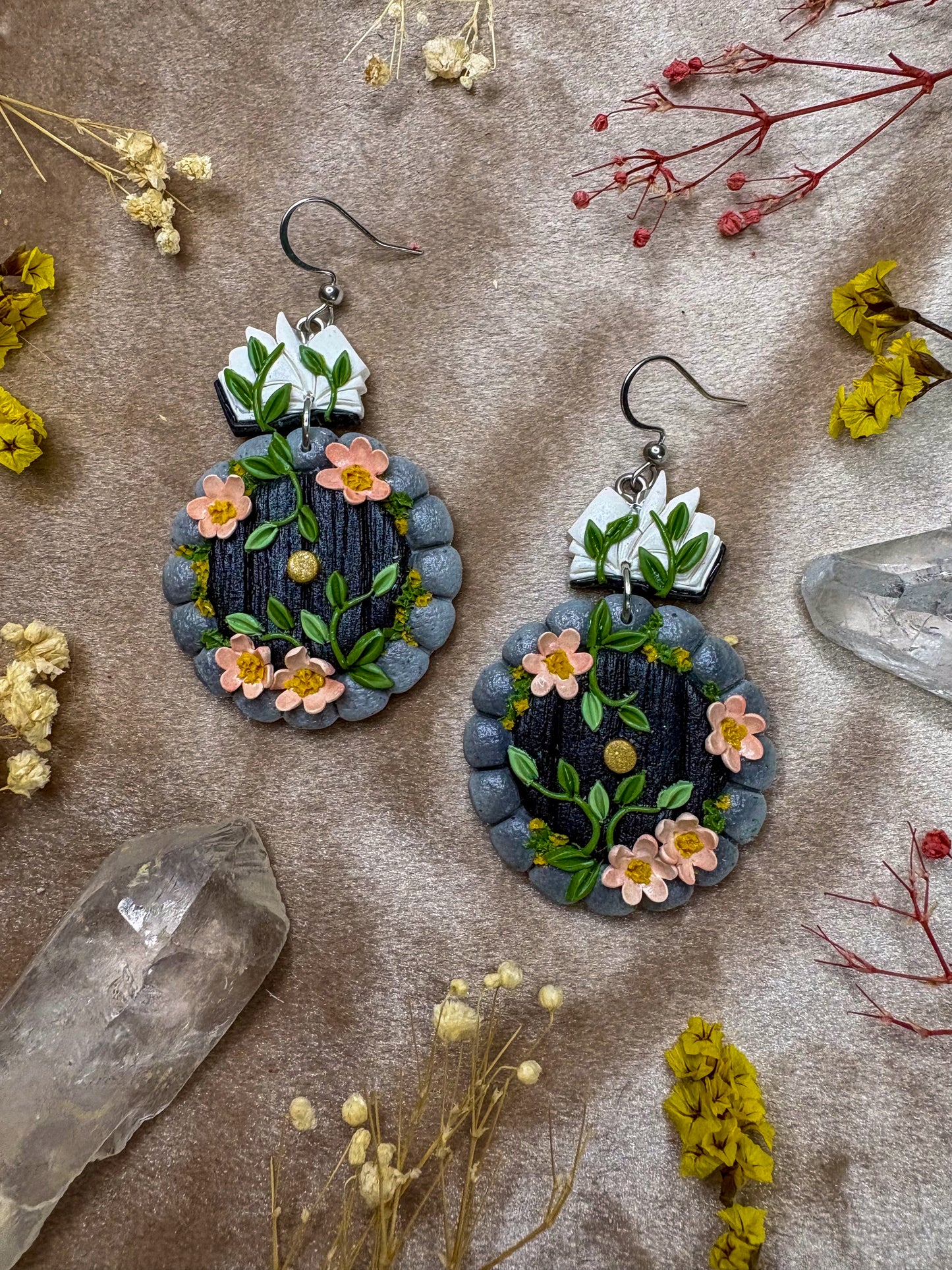 Hobbit Door Earrings