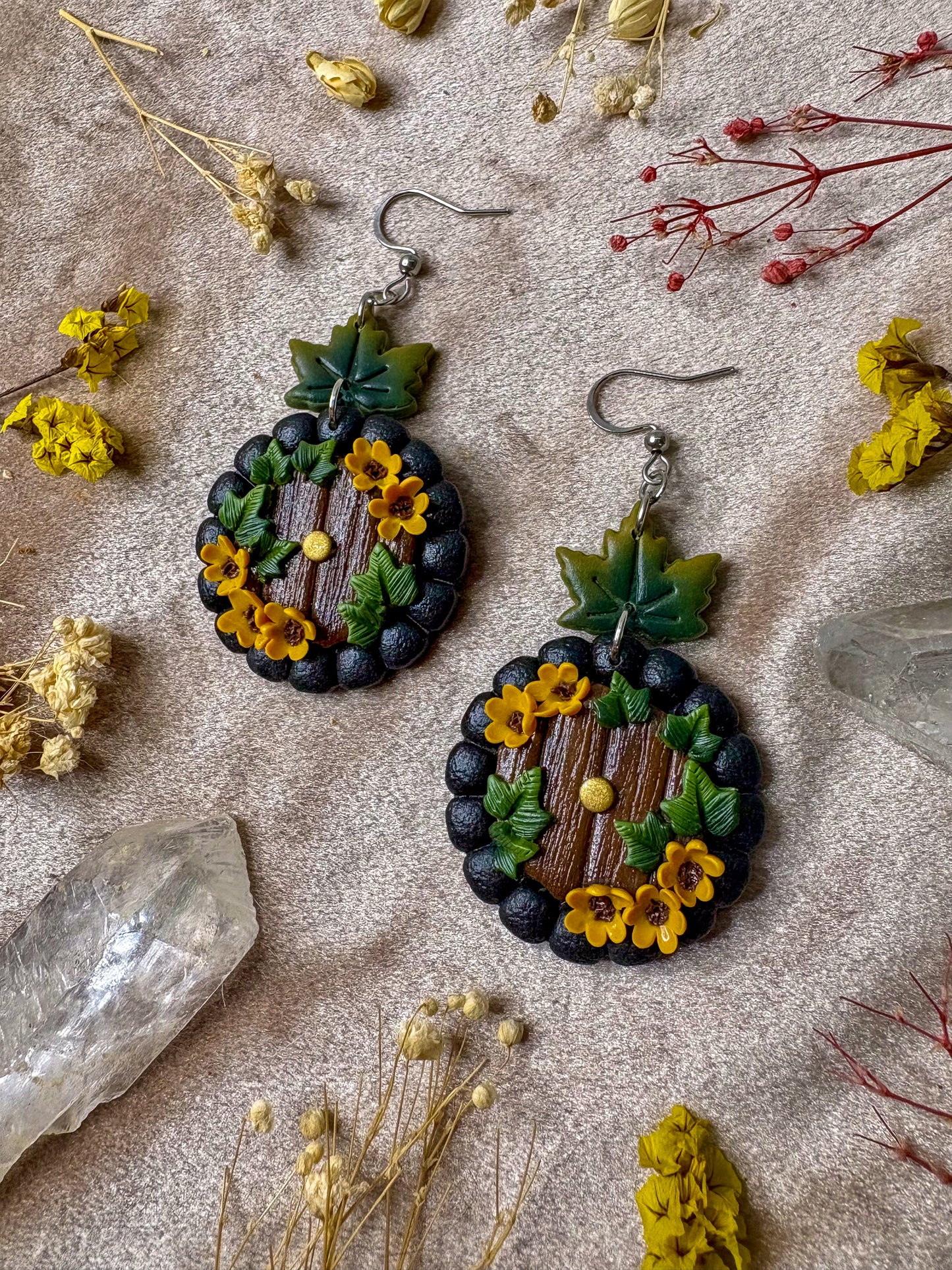 Hobbit Door Earrings