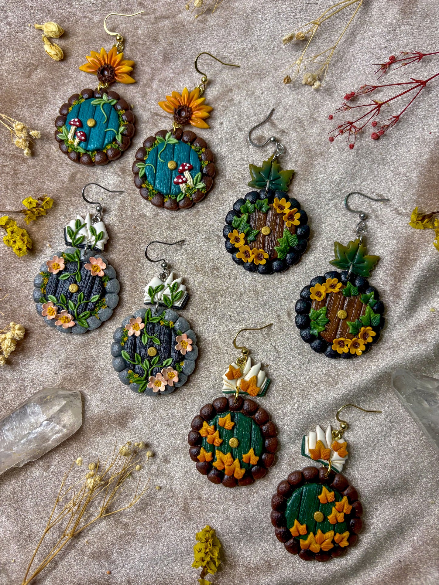 Hobbit Door Earrings