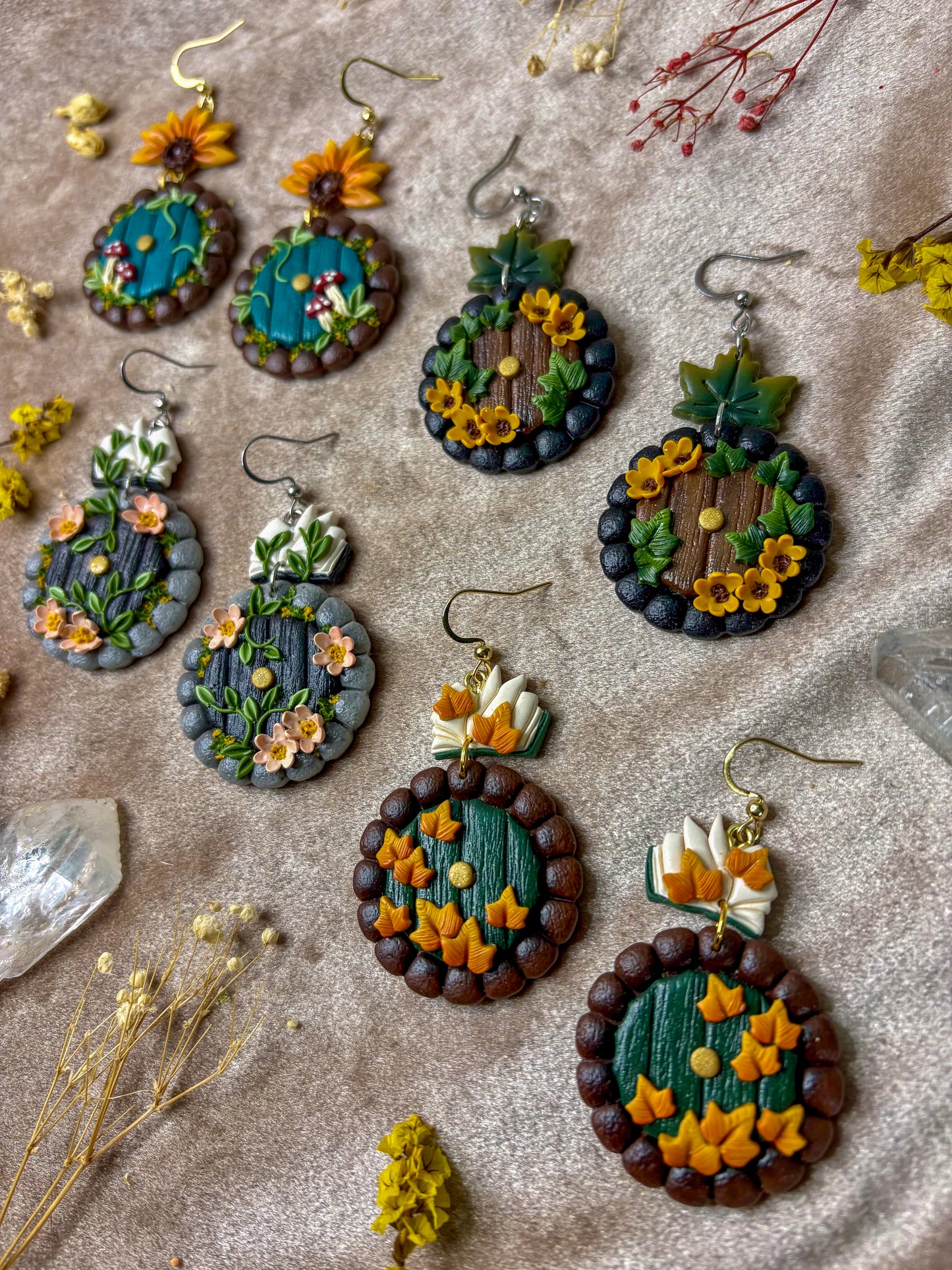 Hobbit Door Earrings