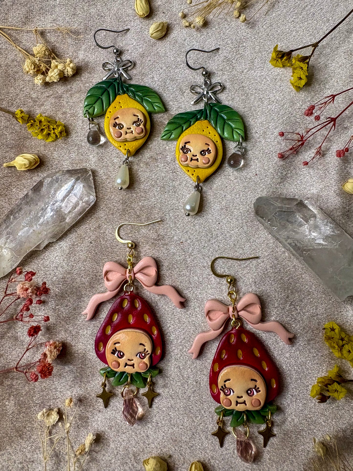 Fruity Baby Earrings