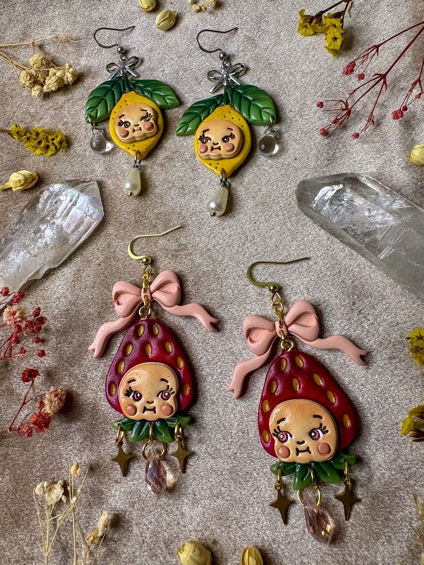 Fruity Baby Earrings