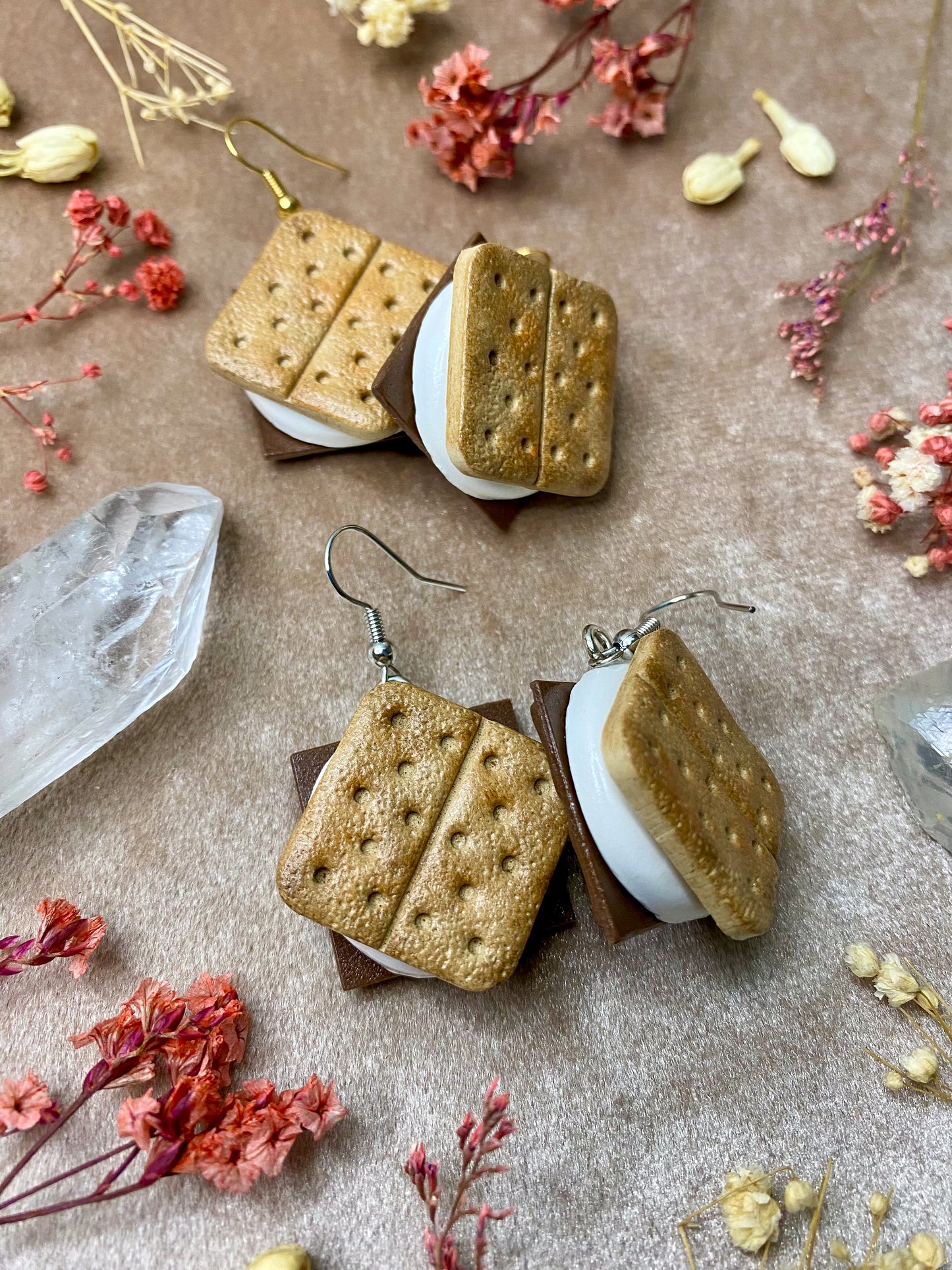 S'mores Earrings