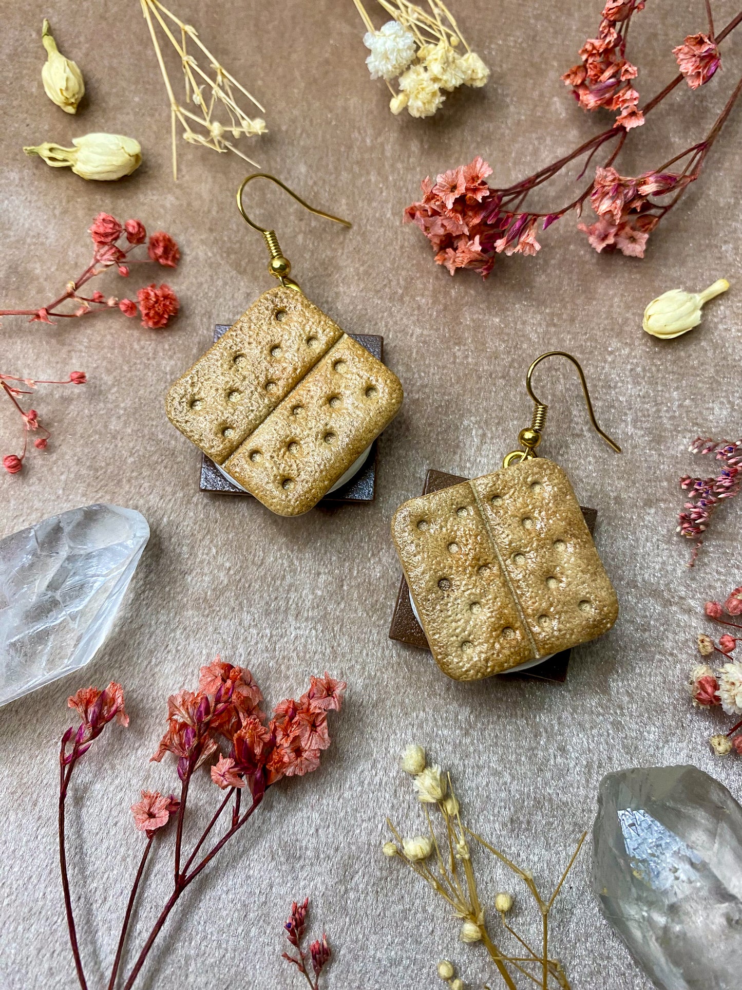 S'mores Earrings