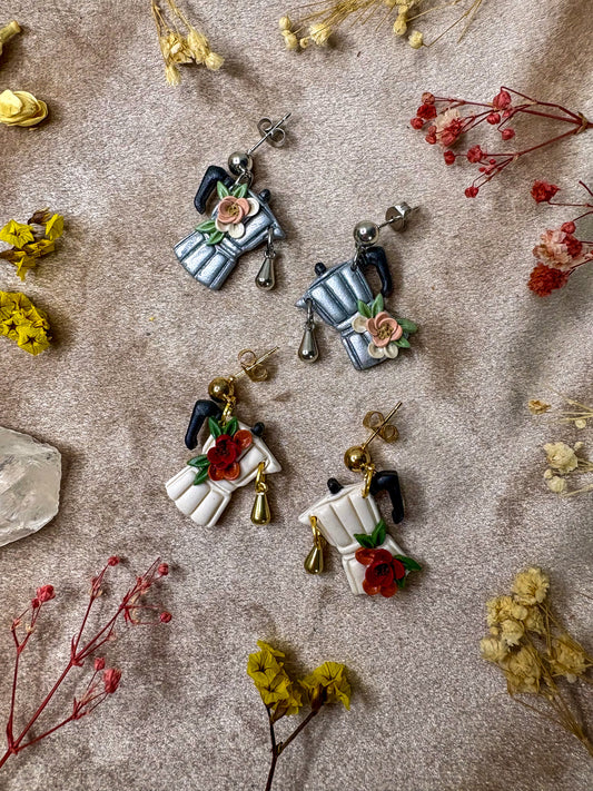 A Drop of Coffee Earrings