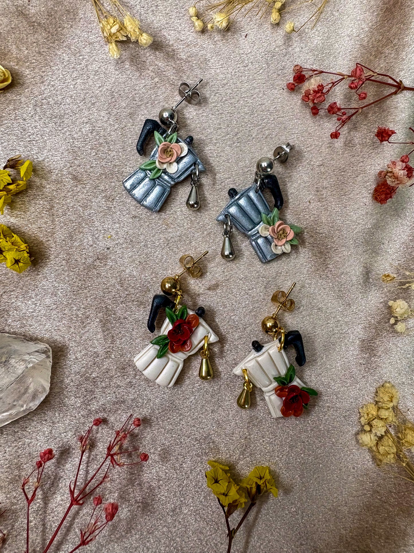 A Drop of Coffee Earrings