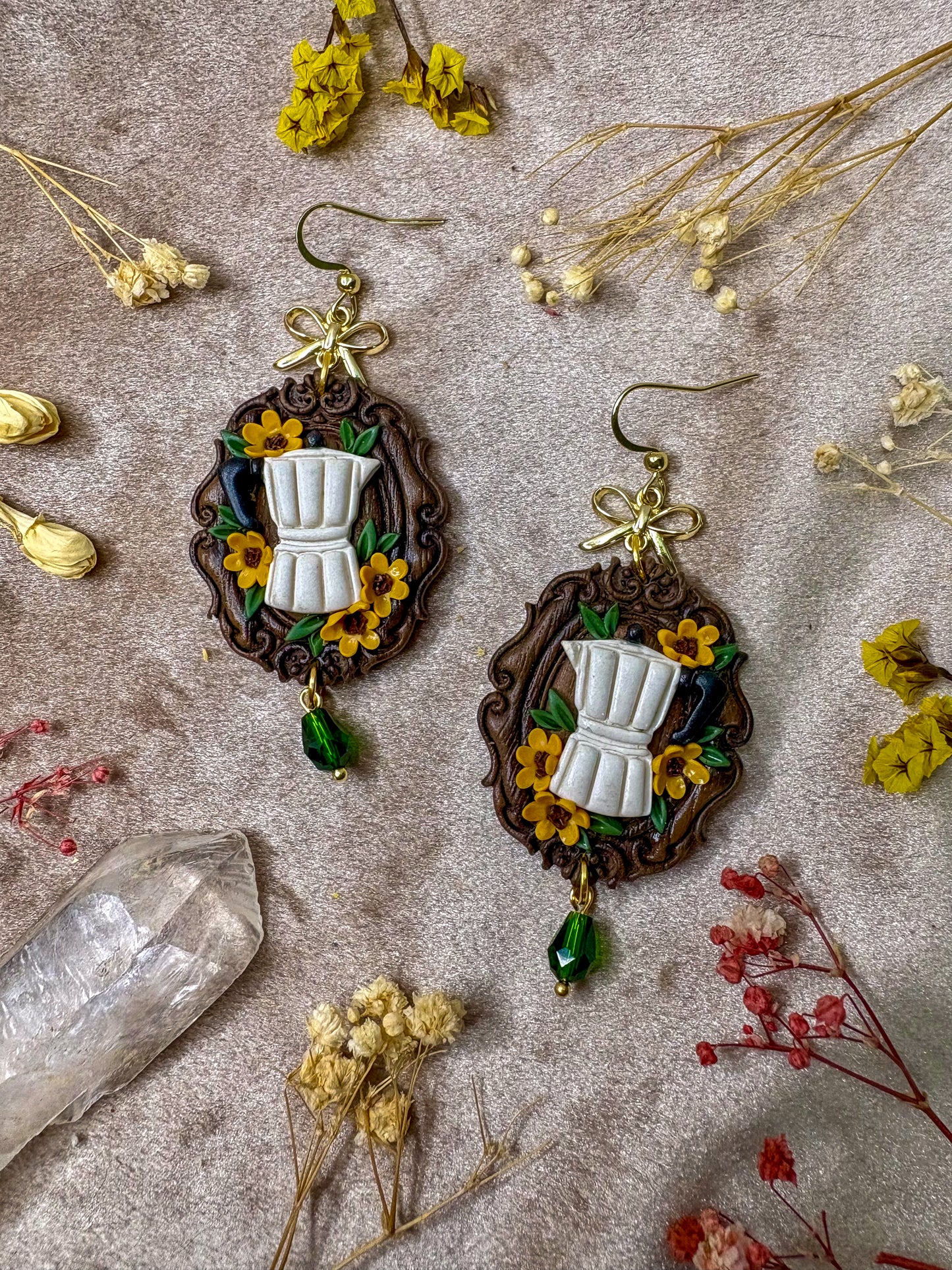 Cafetera Frame Earrings