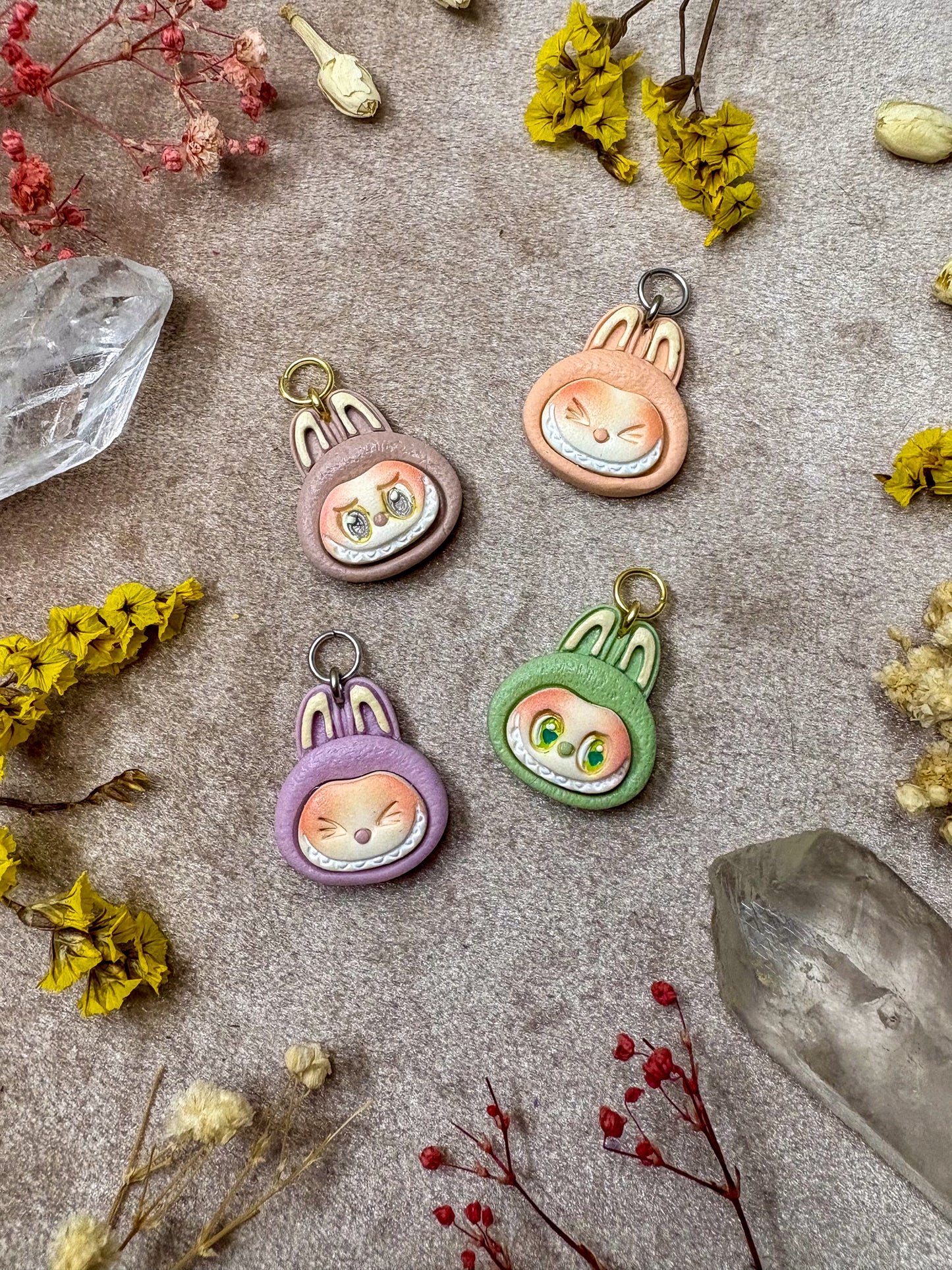 Creepy Bunny Charm