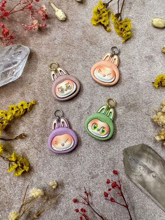 Creepy Bunny Charm