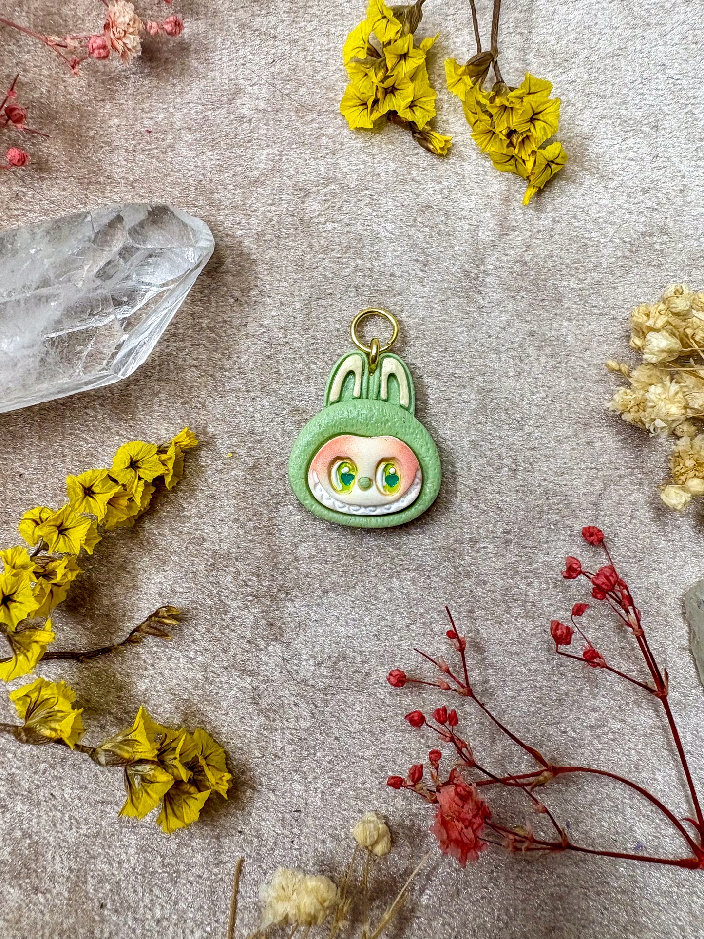 Creepy Bunny Charm