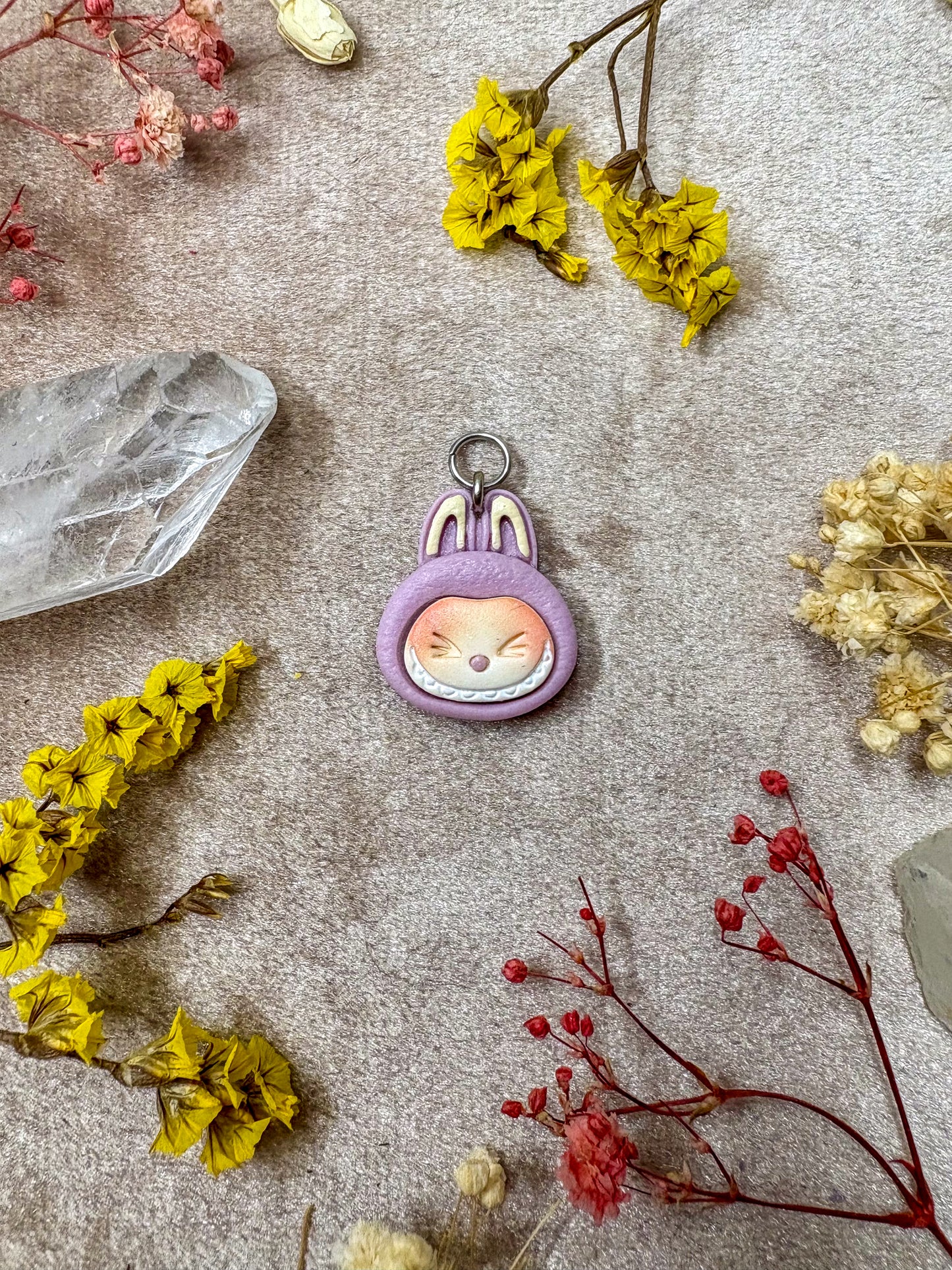 Creepy Bunny Charm