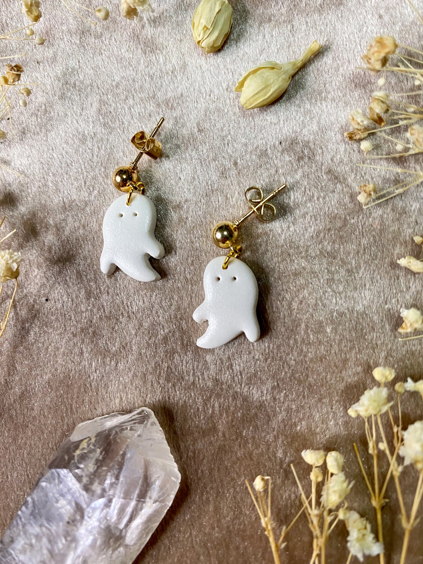 Chunky Ghostie Midi Earrings