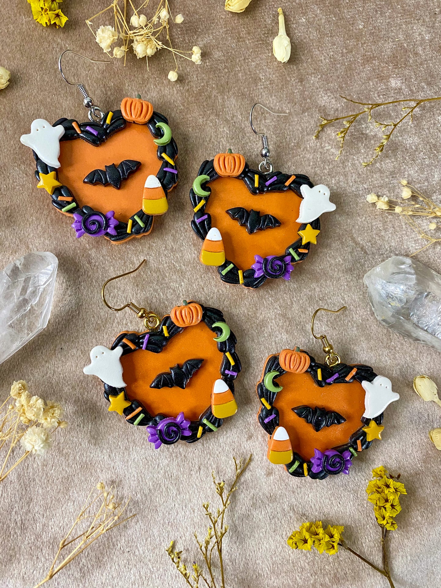 Halloween Celebration Cake Earrings