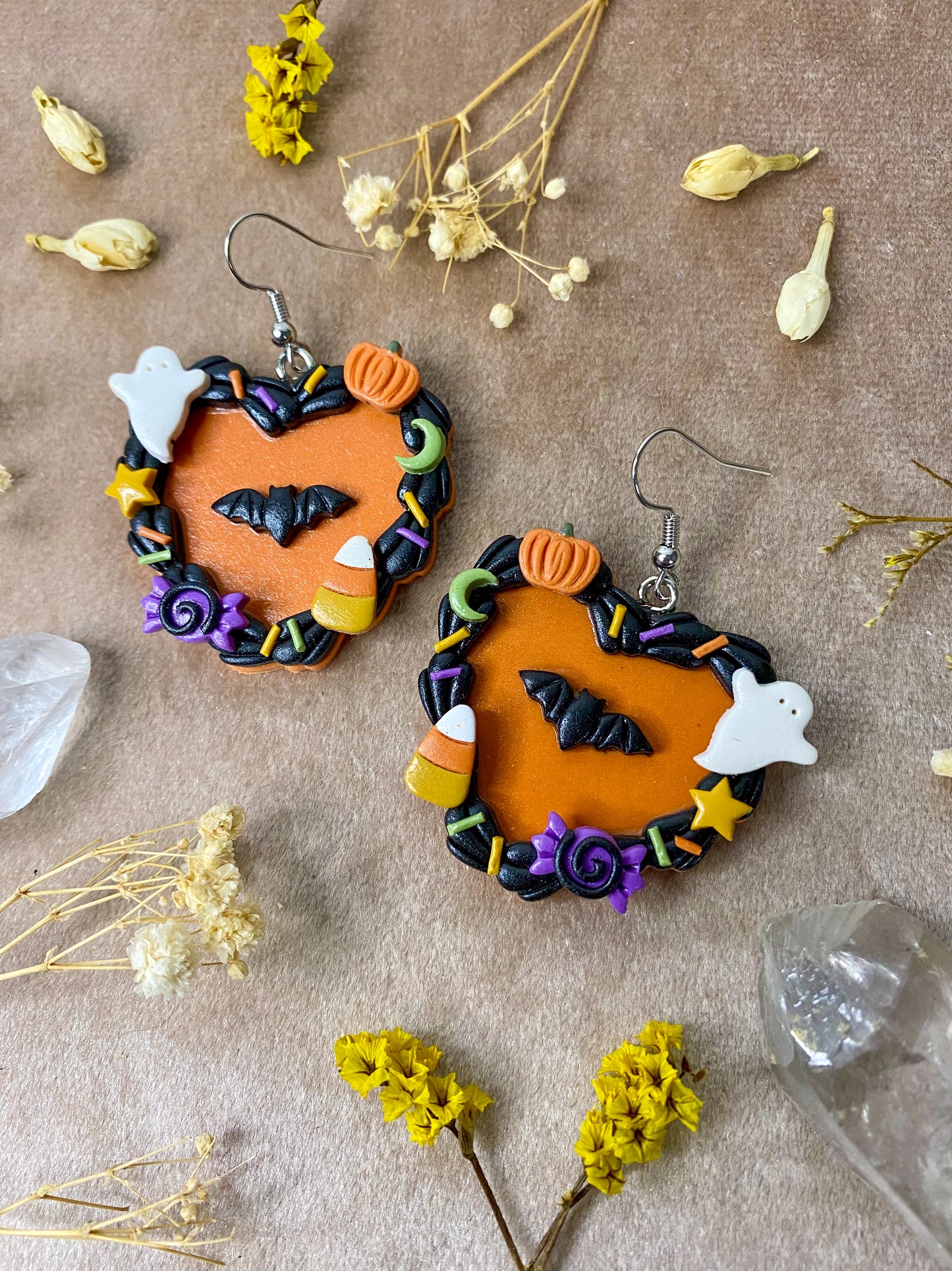 Halloween Celebration Cake Earrings