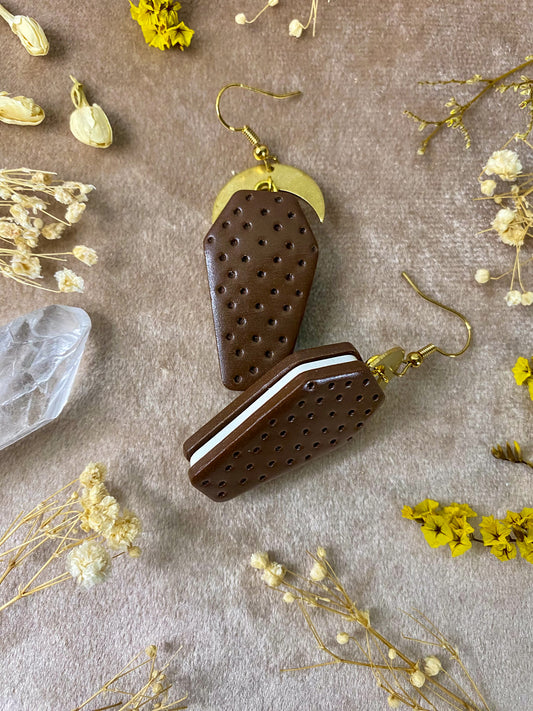 Coffin Ice Cream Sammy Earrings