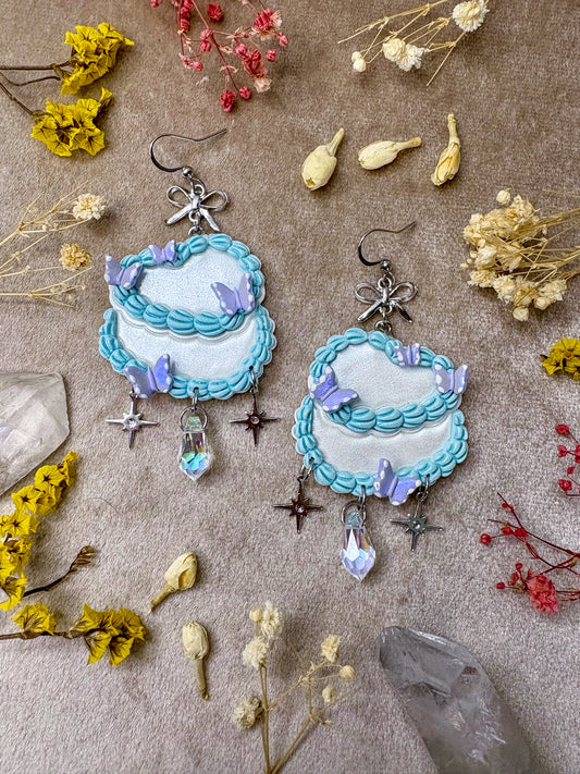 Butterfly Cake Earrings