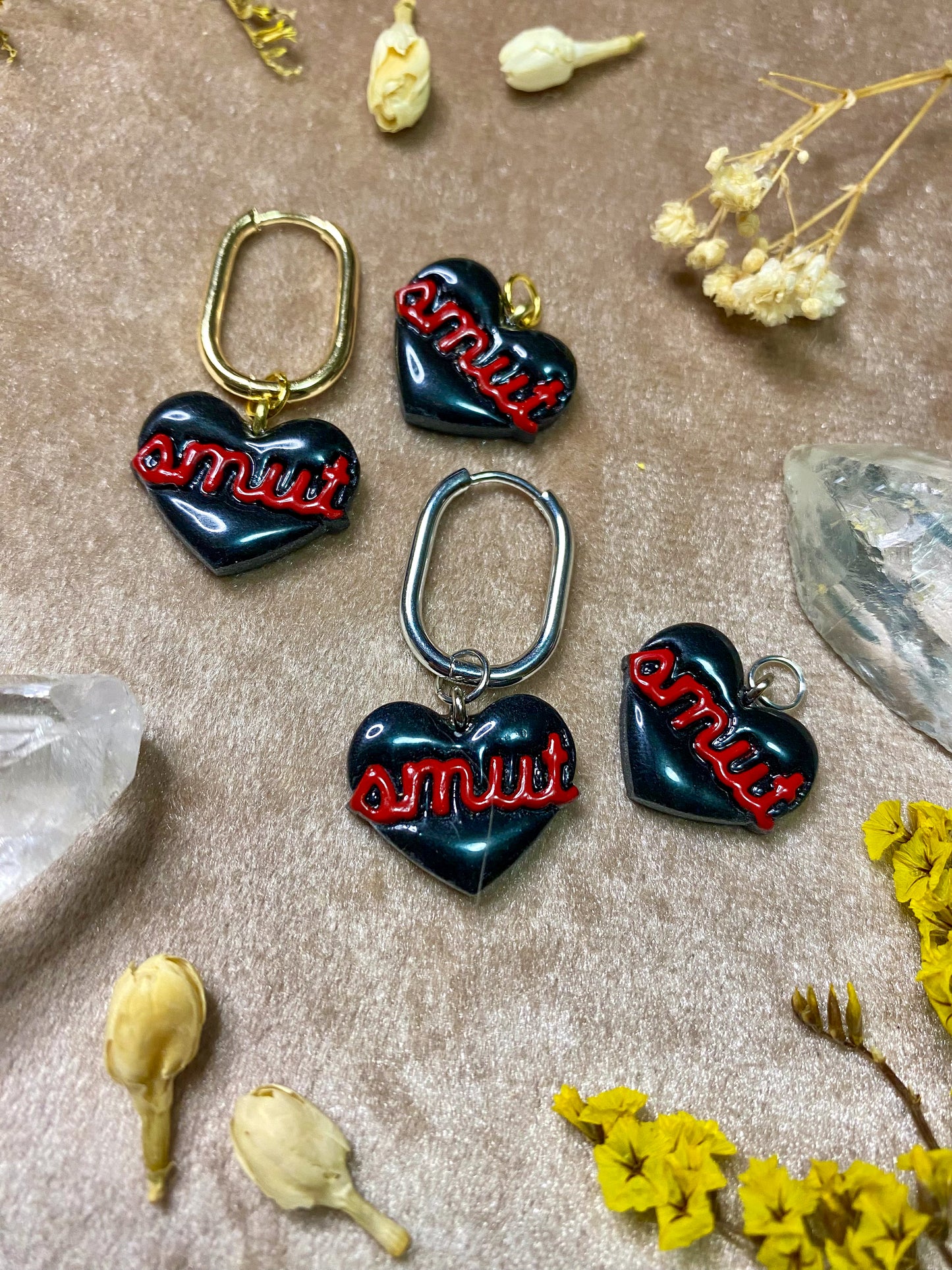 Smut Heart Charm