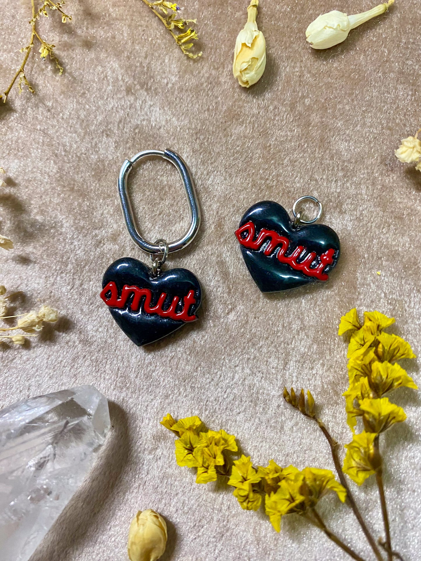 Smut Heart Charm