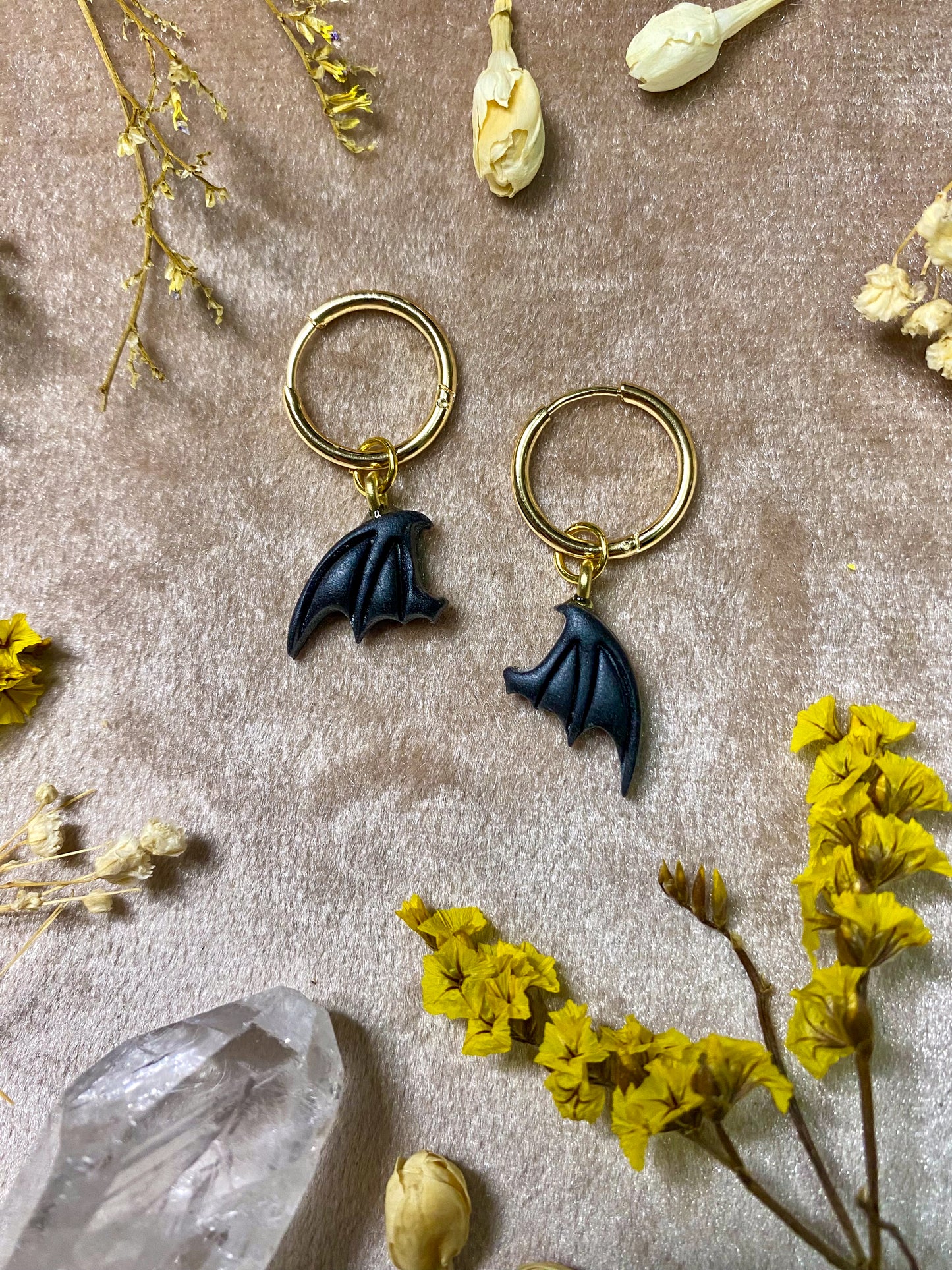 Bat Wing Charm (Gold)