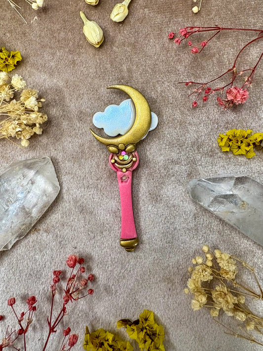 Moon Wand Pin