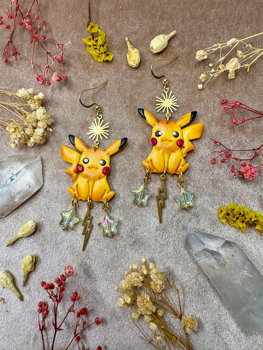 Electric Mouse Earrings