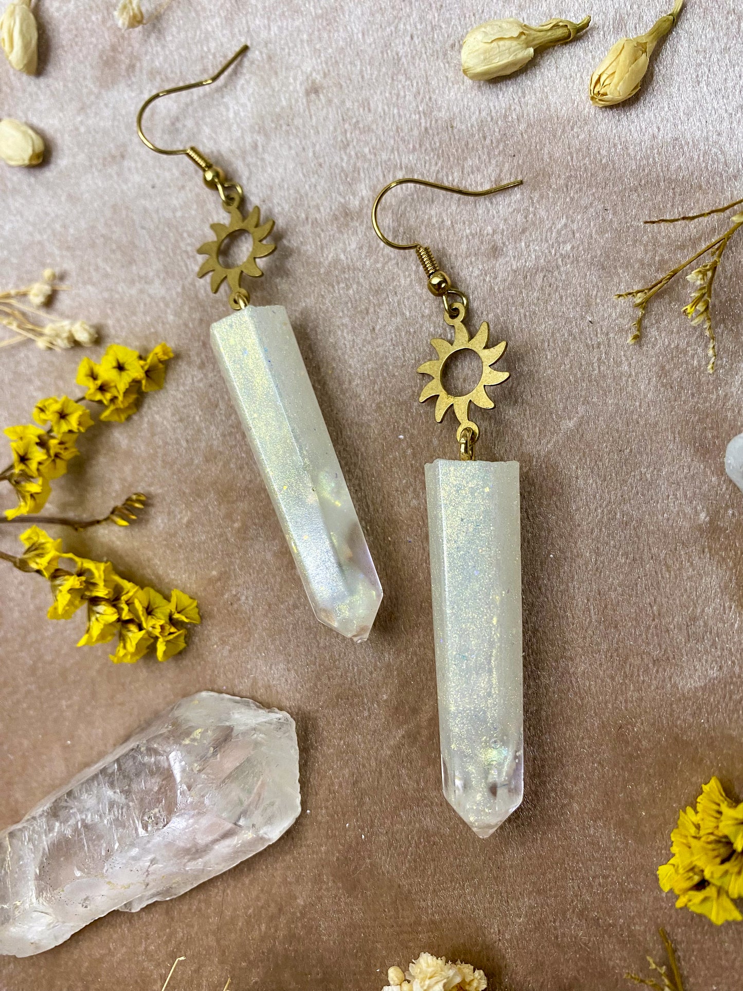 Sunkissed Glow Crystal Earrings