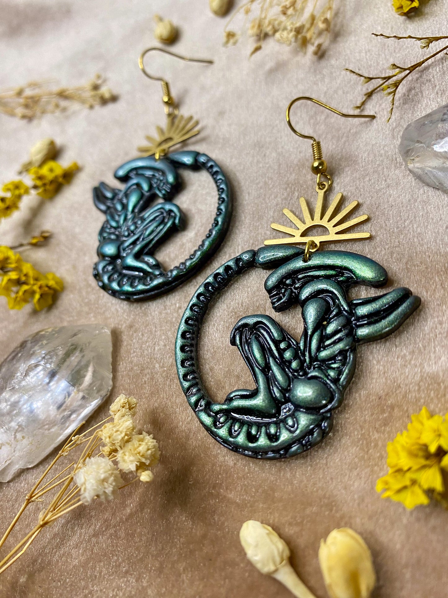 Xenomorph Earrings