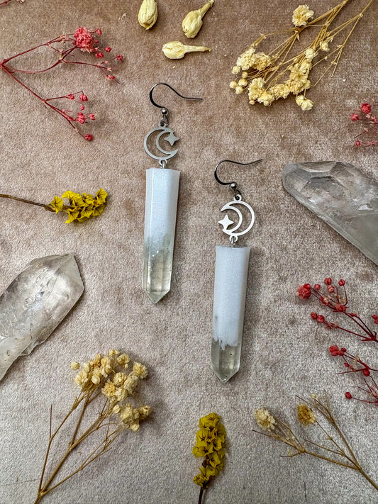 Moonlit Glow Crystal Earrings