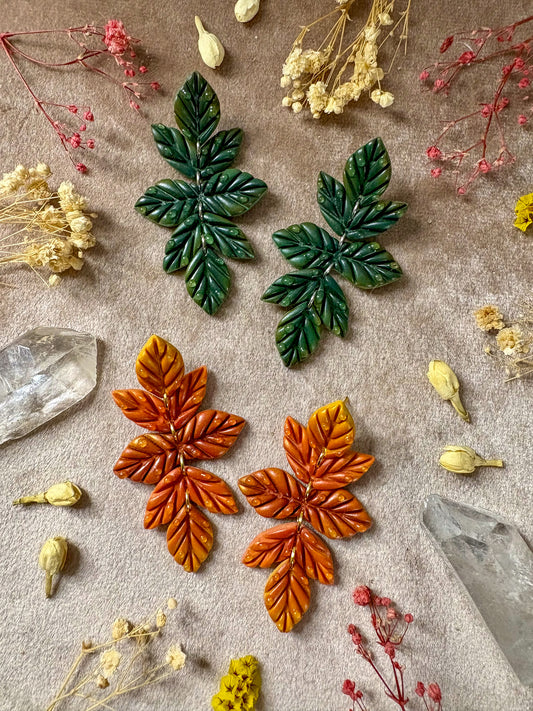 Falling Leaves Dangle Earrings