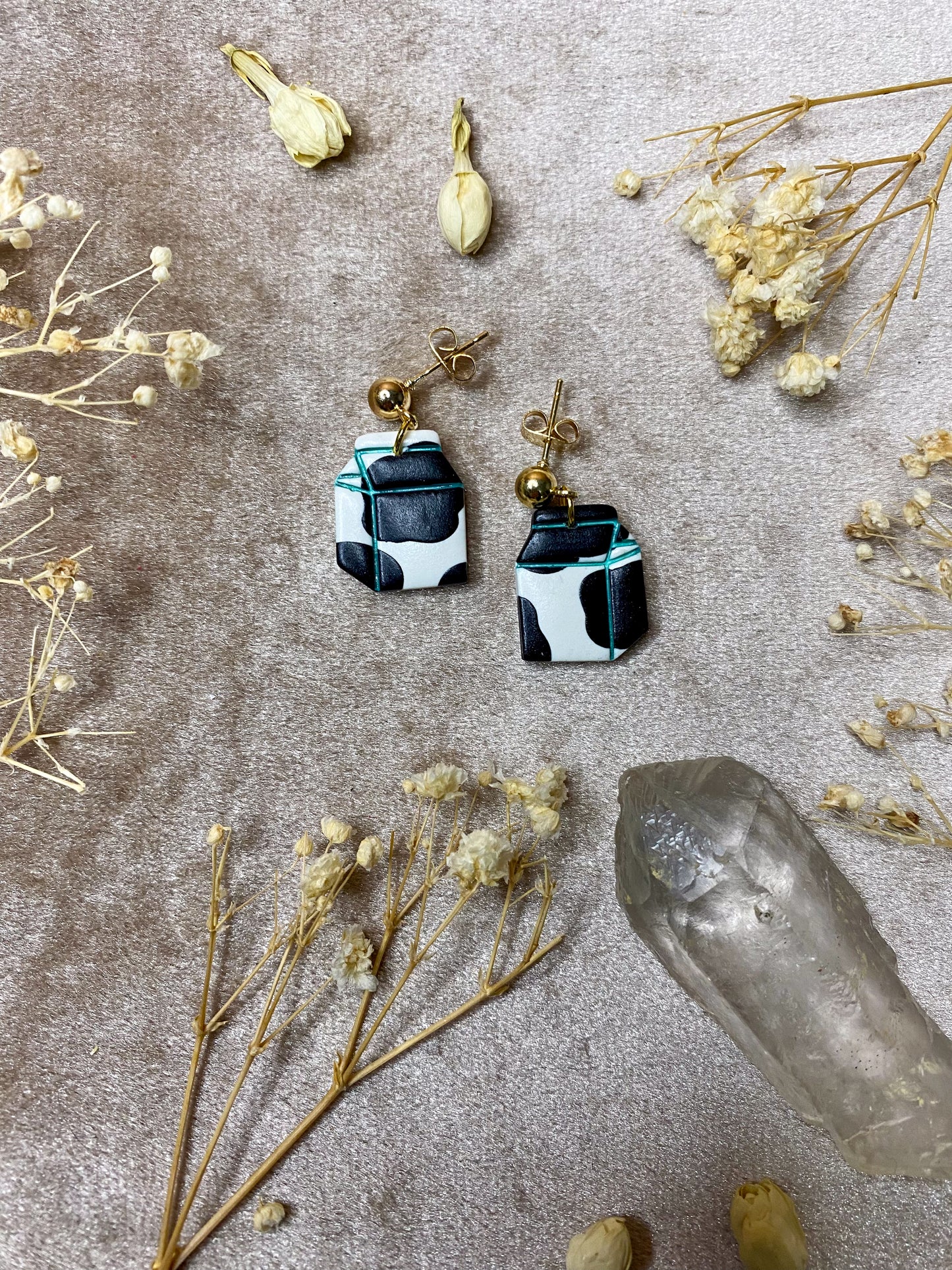 Milk Carton Midi Earrings