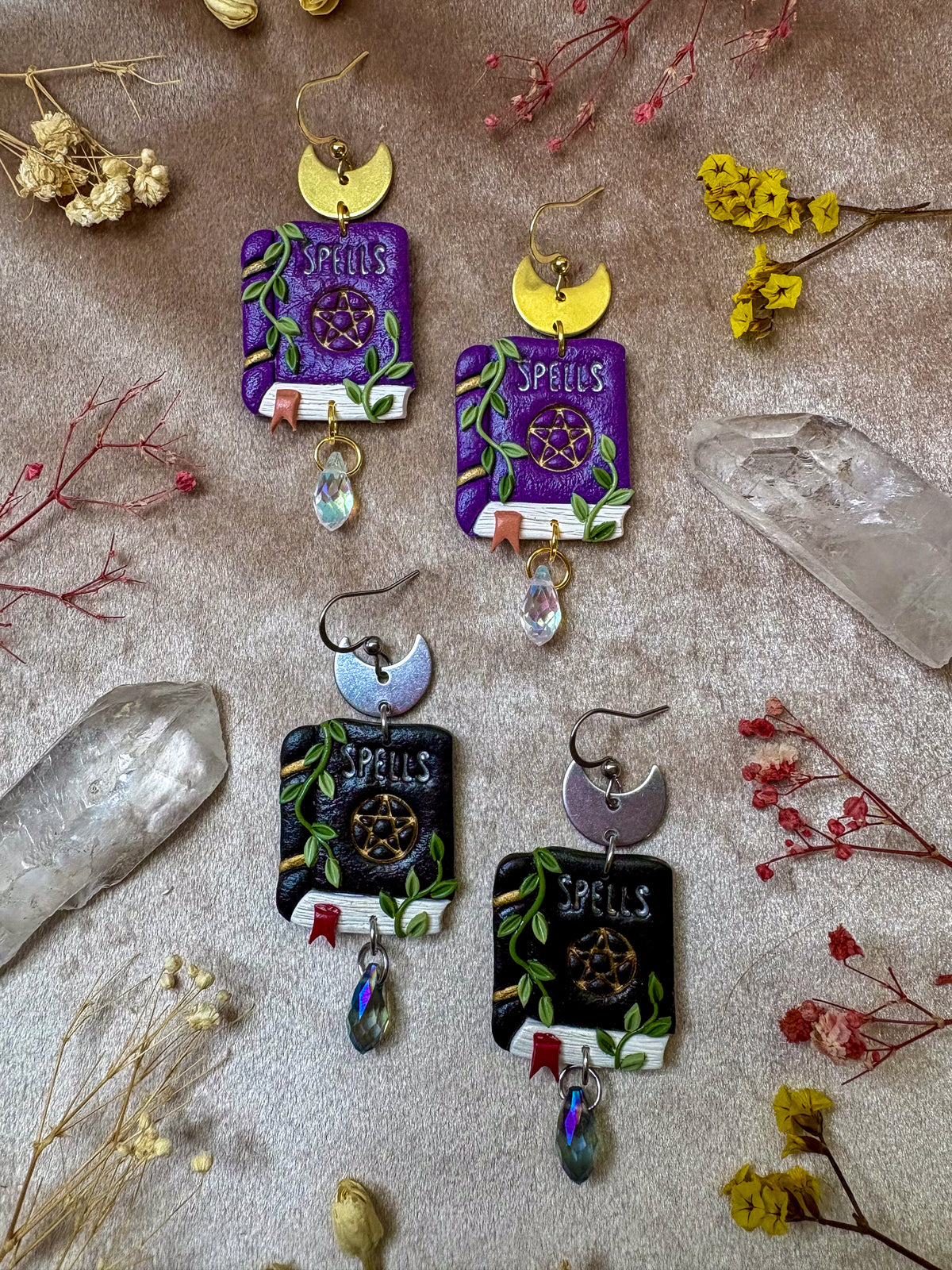 Spellbook Earrings
