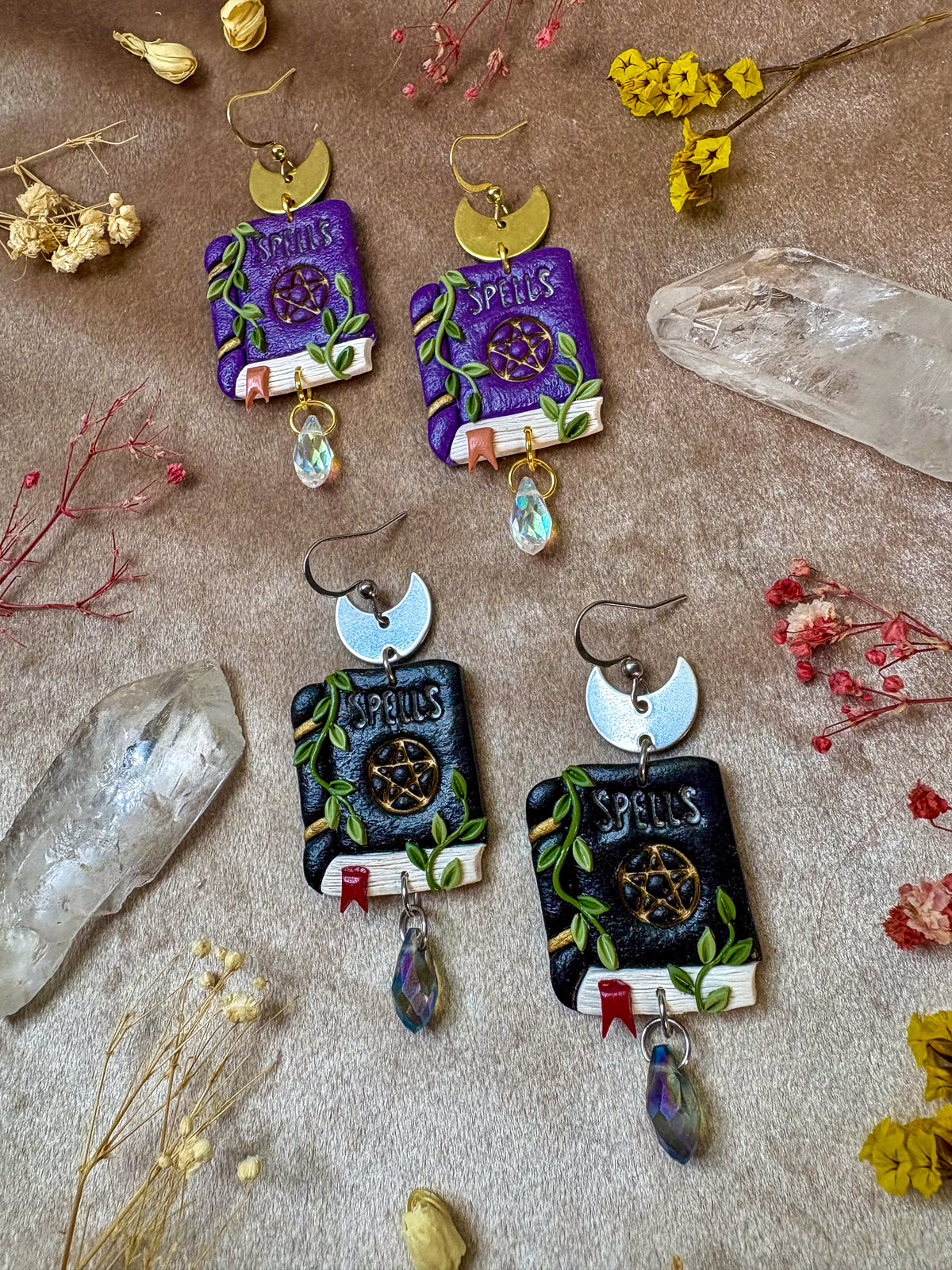 Spellbook Earrings