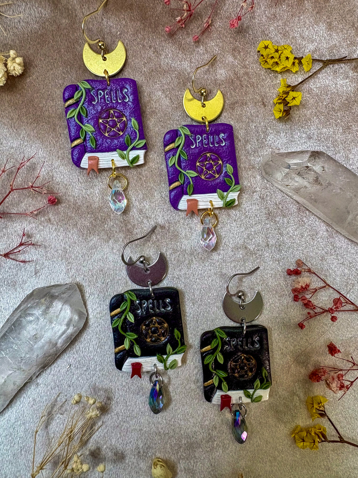 Spellbook Earrings