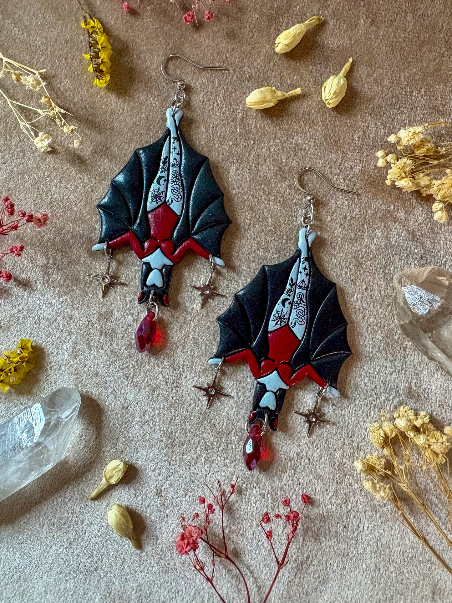 Bat-Babe Earrings
