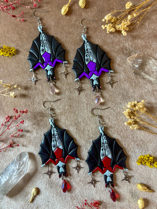 Bat-Babe Earrings
