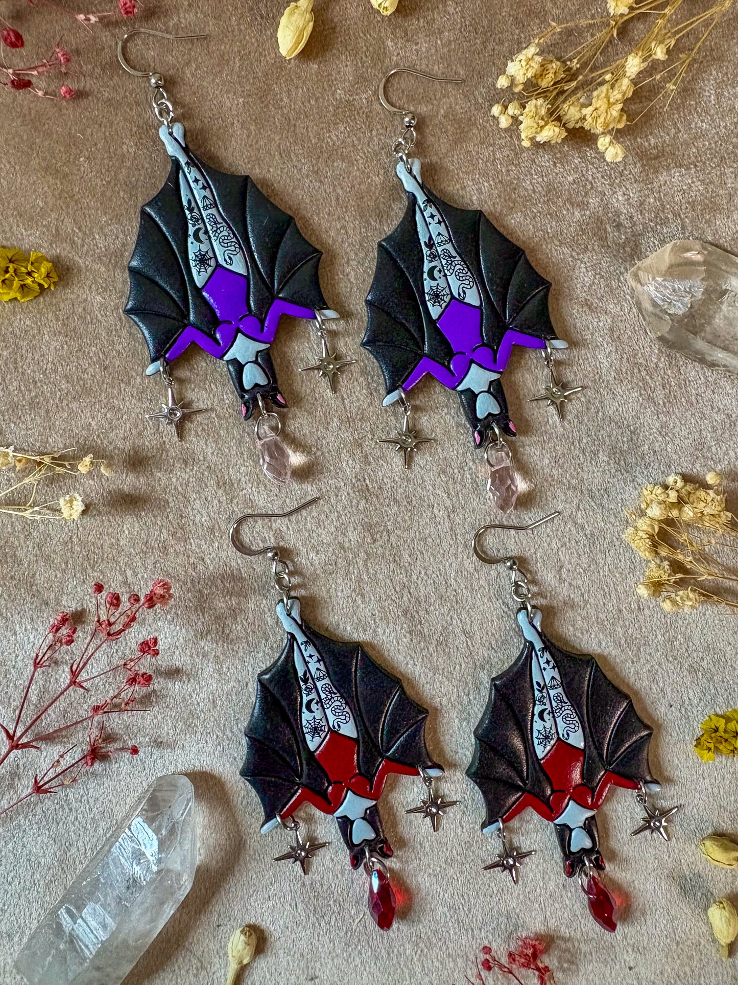 Bat-Babe Earrings