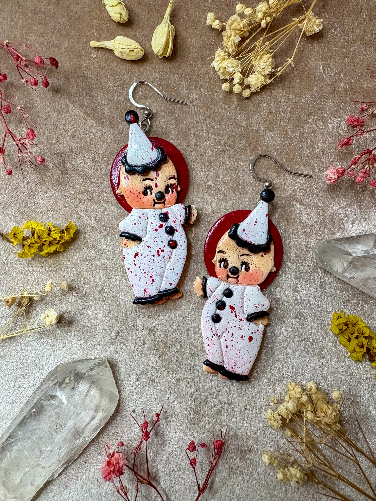 Clown Cute Baby Earrings