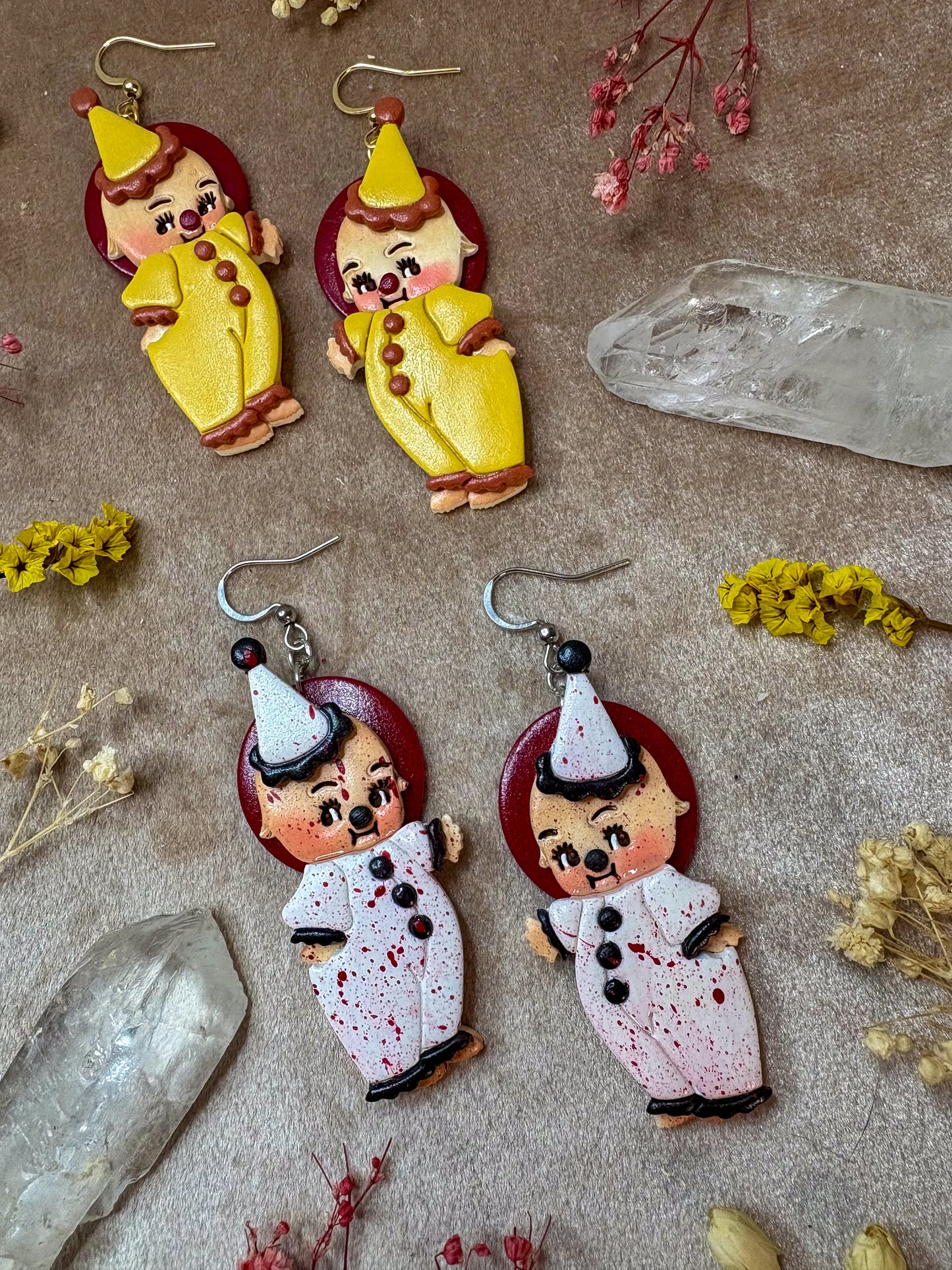 Clown Cute Baby Earrings