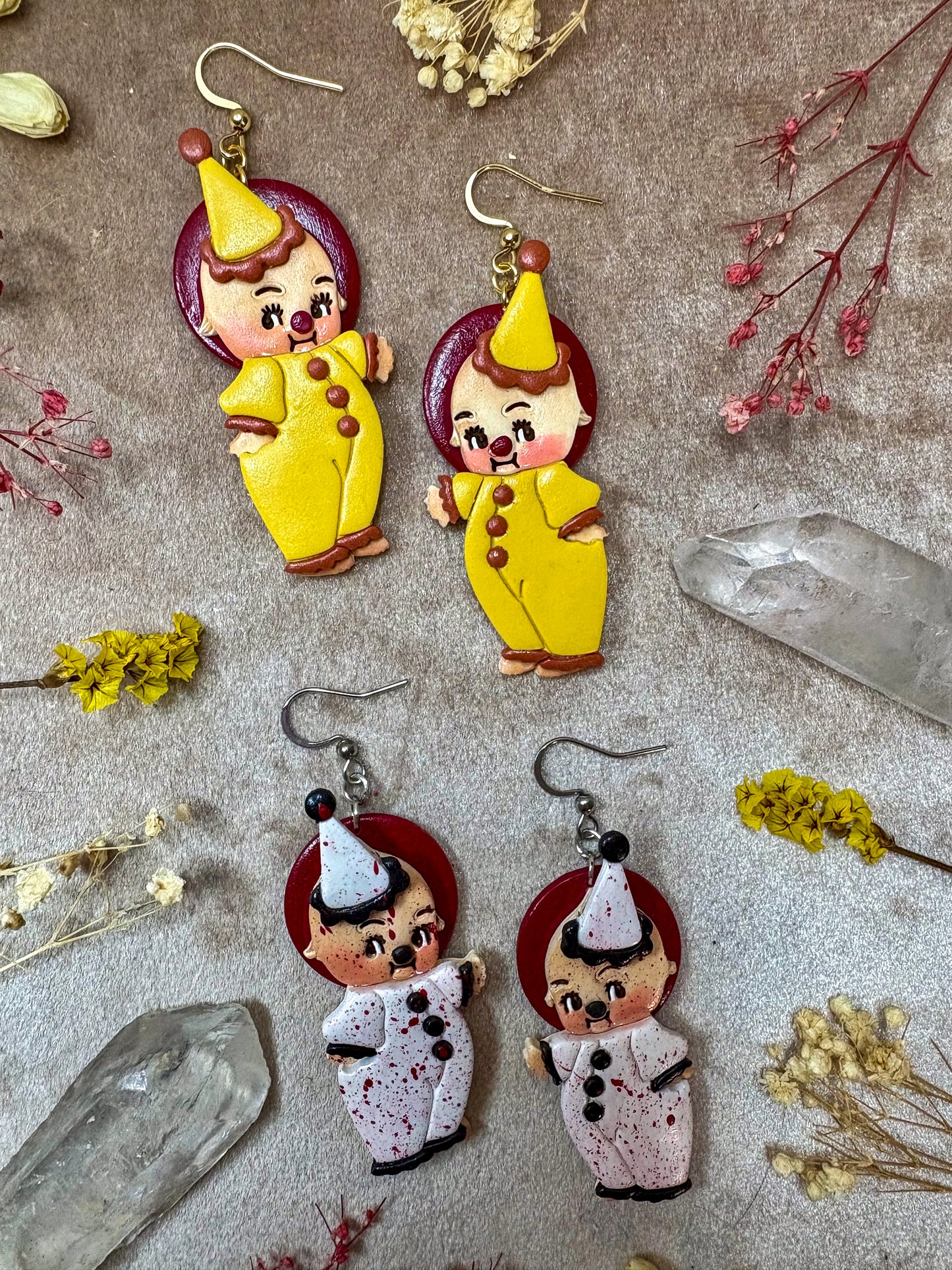 Clown Cute Baby Earrings