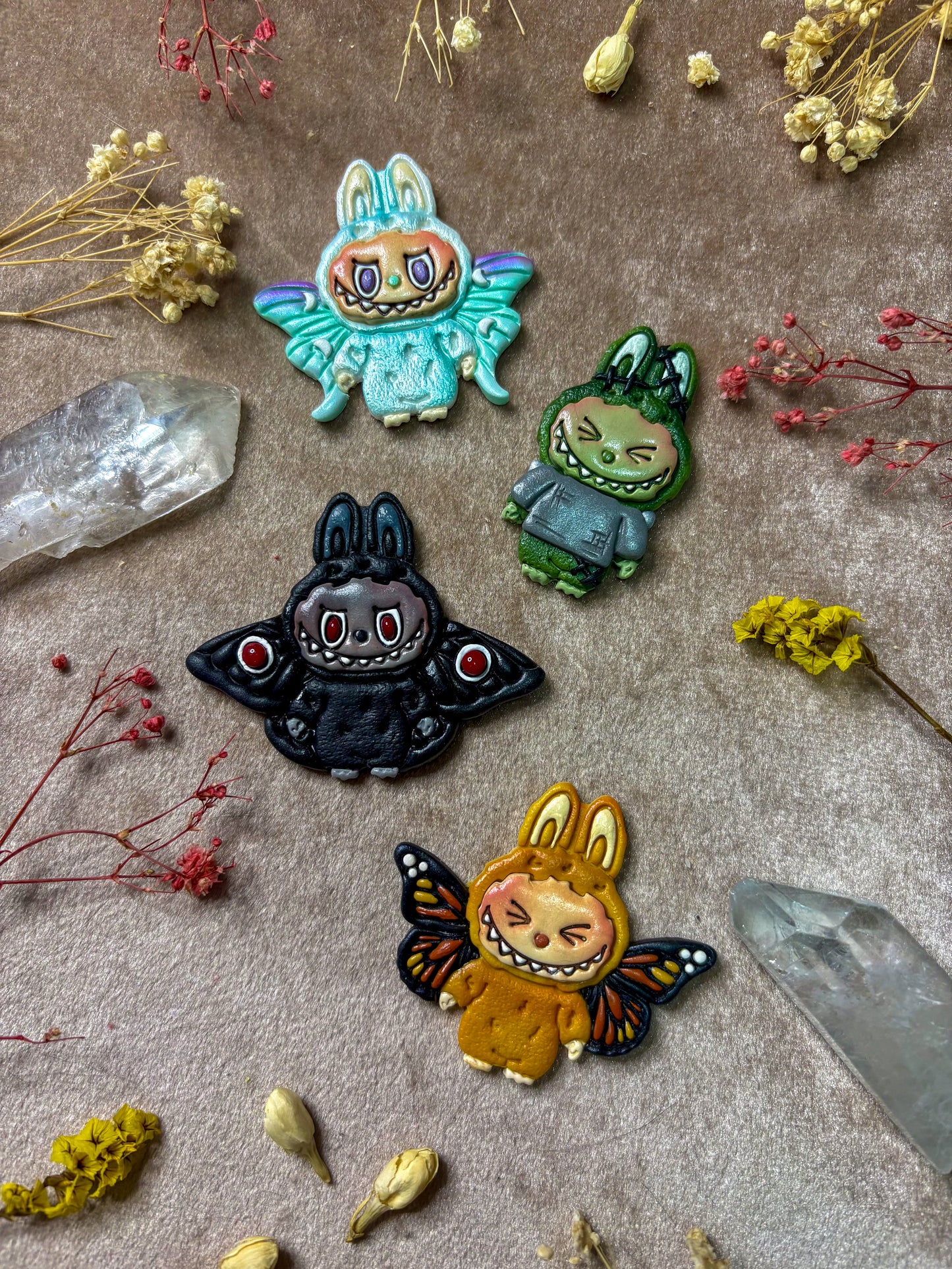 Halloween Edition - Creepy Bunny Pins