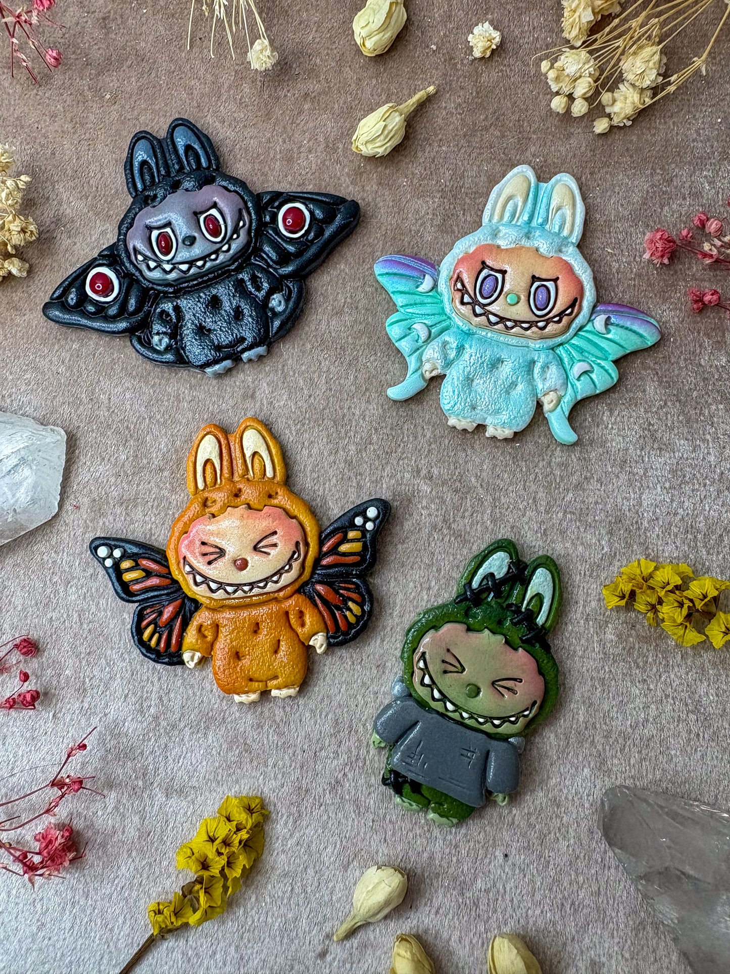 Halloween Edition - Creepy Bunny Pins