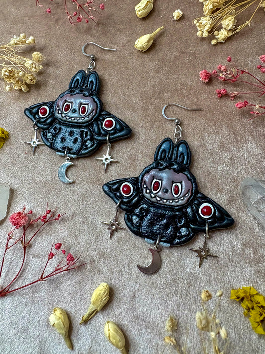 Mothman 'Bubu Earrings