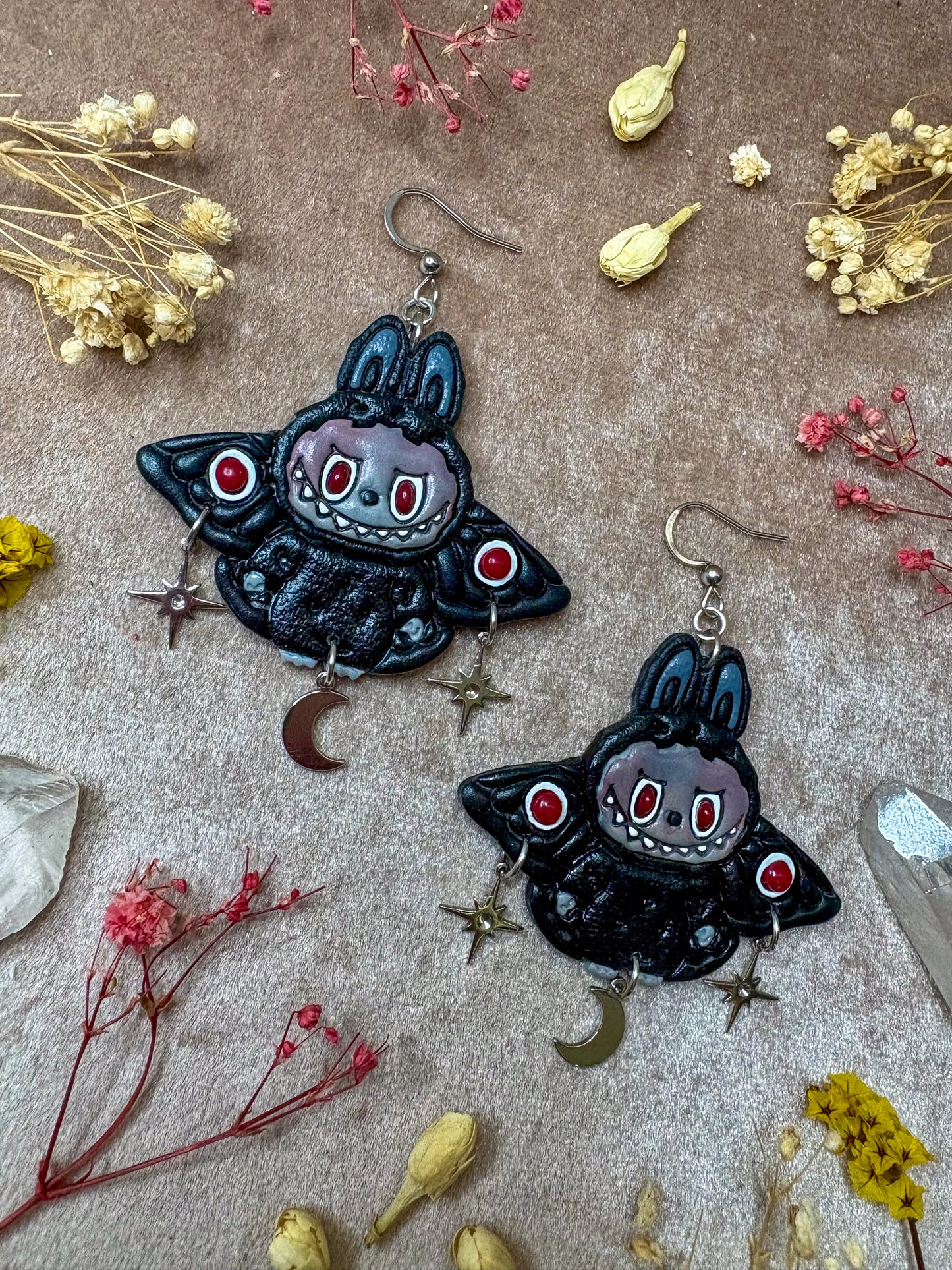 Mothman 'Bubu Earrings