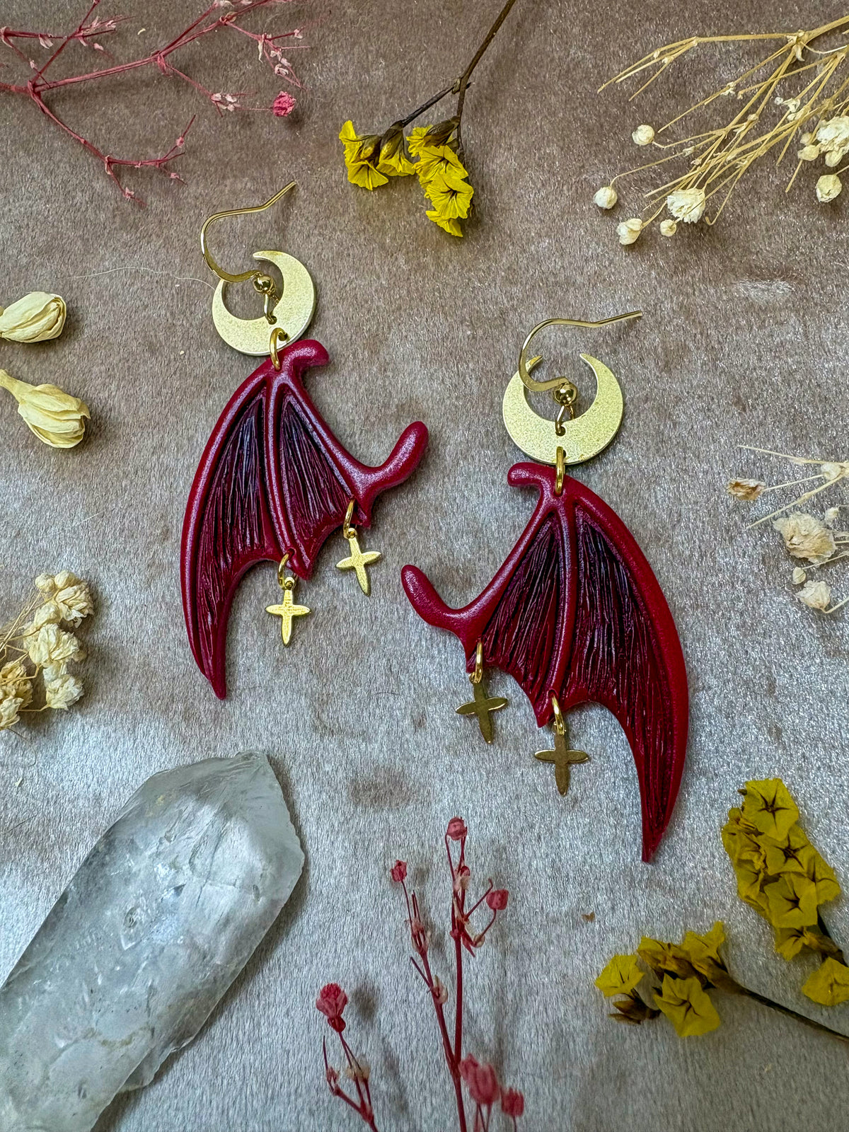 Devil Wing Earrings