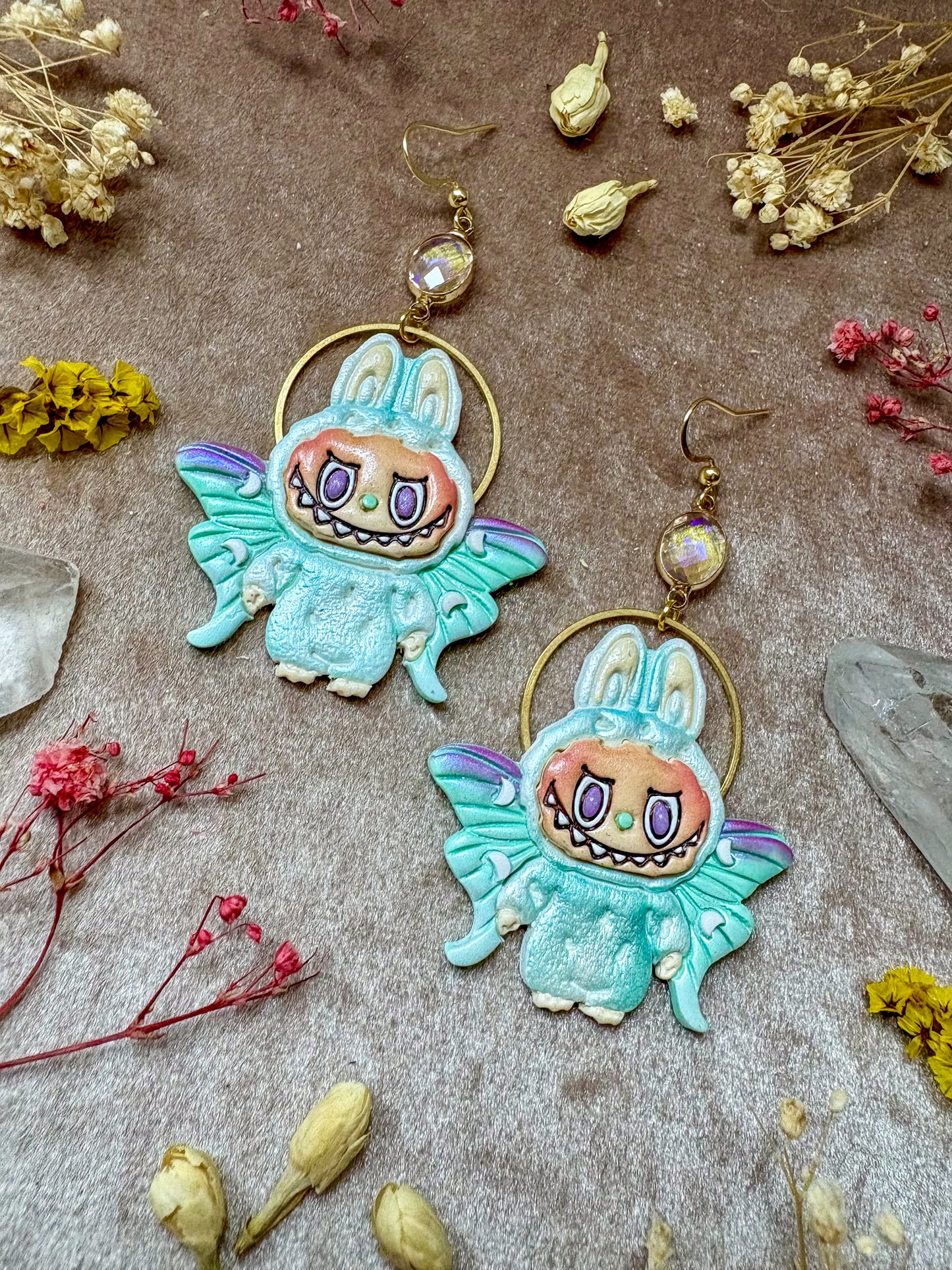 Luna Moth 'Bubu Earrings