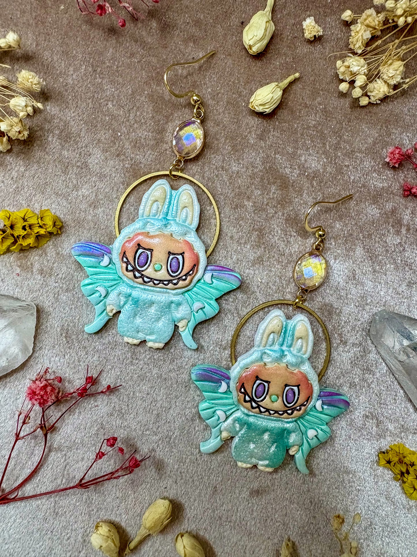 Luna Moth 'Bubu Earrings