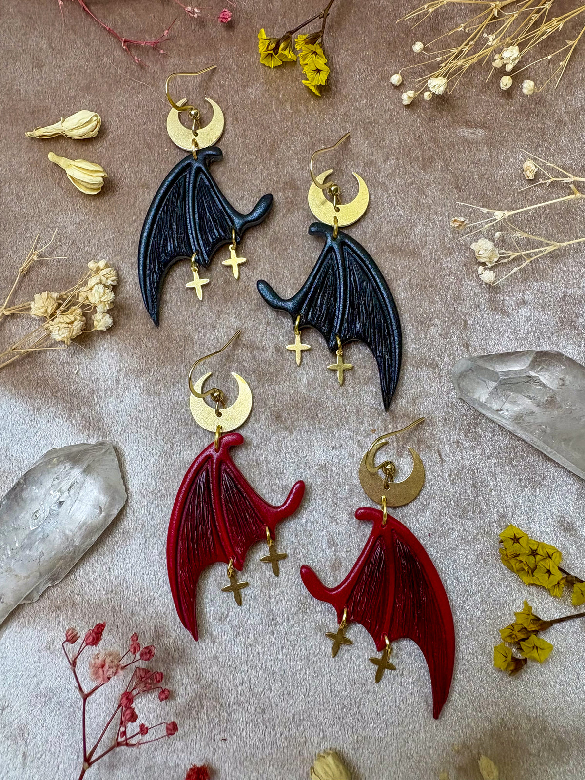 Devil Wing Earrings