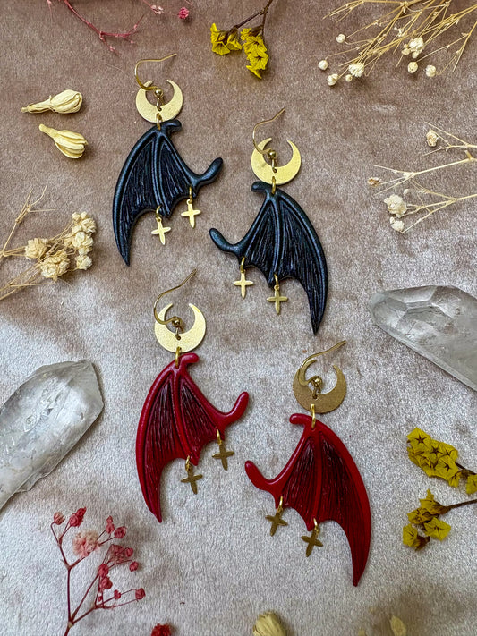 Devil Wing Earrings