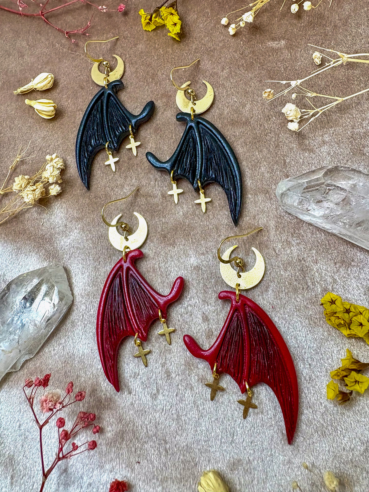 Devil Wing Earrings